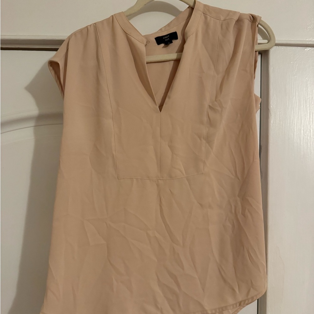 J. Crew Light Tan Women's Blouse